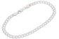 Double Link Chain Charm Bracelet - Anti-Tarnish or Antiqued Sterling Silver