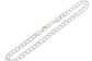 Double Link Chain Charm Bracelet - Anti-Tarnish or Antiqued Sterling Silver