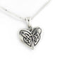 Celtic Knot Celtic Knot Eternal Heart Sterling Silver Pendant 18" Chain Necklace - Silver Insanity