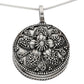 Floral Bali Sterling Silver Poison Locket Scent Pendant