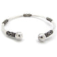 Bali Style Sterling Silver Ball-Ends Cuff Bangle Bracelet - Silver Insanity