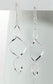 Long Twisted Spiral Icicle Anti-Tarnish Sterling Silver Hook Earrings - Silver Insanity