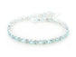 10.5cttw Natural Sky Blue Topaz Tennis Bracelet Sterling Silver 7.5" - Silver Insanity