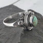 Poison Ring ~ Turquoise and Sterling Silver