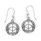 Chalice Well Symbol of Avalon Sterling Silver Earrings - Silver Insanity