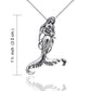 Seer's Child - Mother Mermaid and Baby Sterling Silver Pendant - Silver Insanity