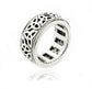 Sterling Silver Celtic Trinity Knot Spin Ring - Silver Insanity